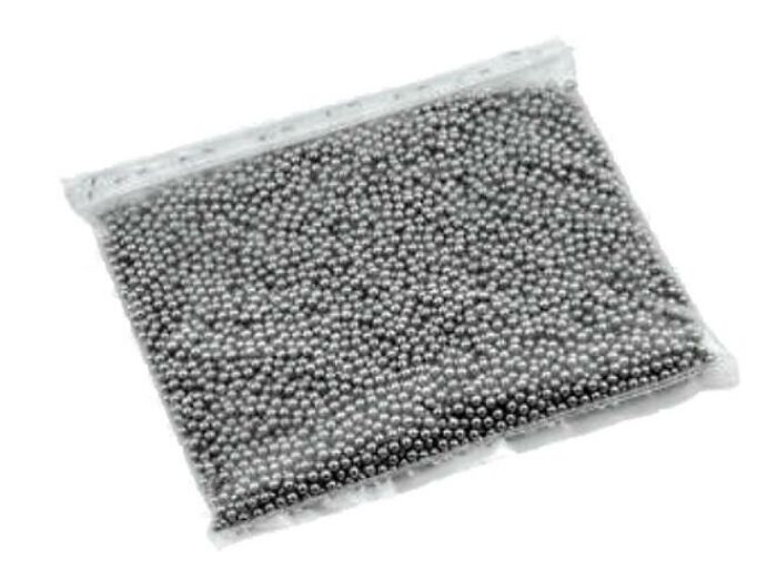 Imagem de Esfera de Aço 2,5 mm para Tamboreador (1 kg)