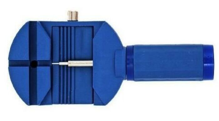 Imagem de Aparelho para Diminuir Pulseira de Relógio Azul