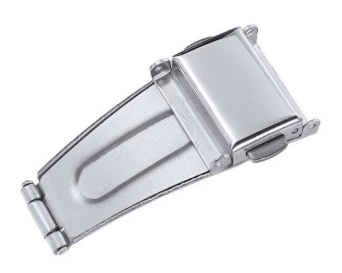 Imagem de Fecho Asa de Aço Para Pulseira de Relógio