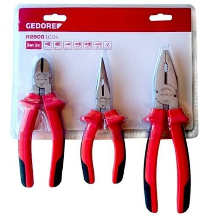 Imagem de Kit Alicate Gedore Red