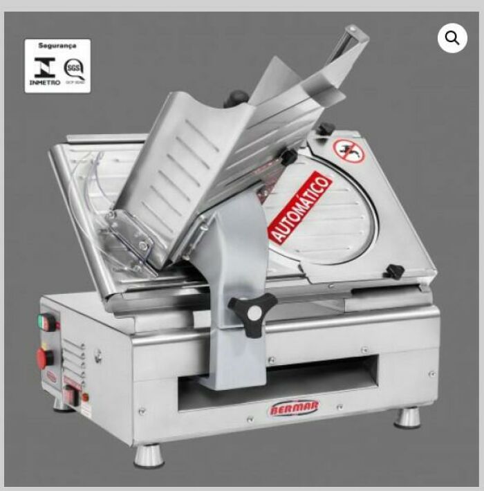 Imagem de FATIADOR DE FRIOS AUTOMÁTICO LAMINA DE 300MM BERMAR