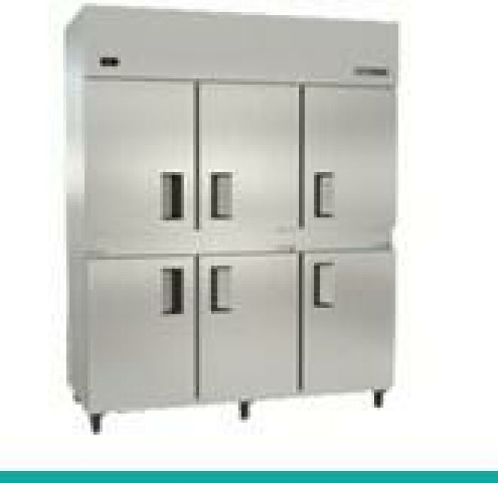 Imagem de CÂMARA FRIA  AÇO INOX REFRIGERADA 6 PORTAS VENÂNCIO