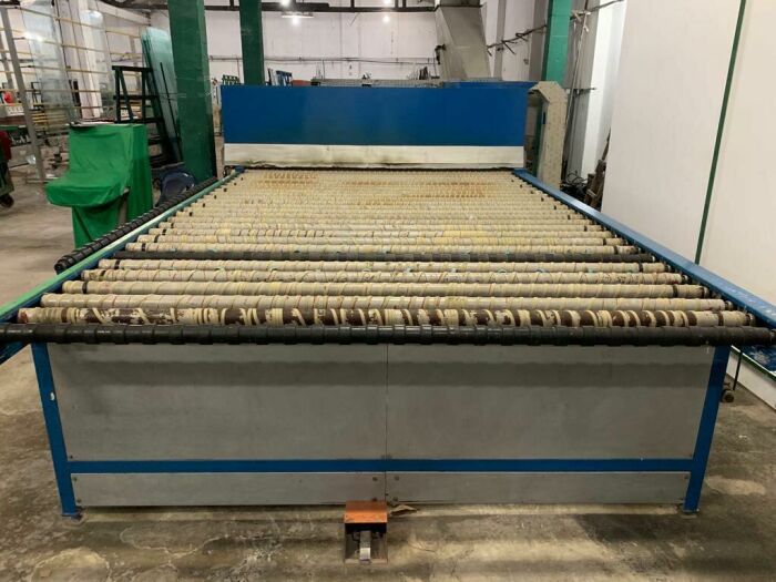 Imagem de FORNO DE TEMPERA DE VIDROS SGLASS 2007 BOCA 2300 X 3600 USADO