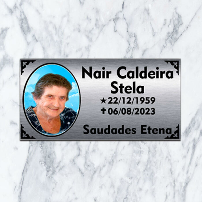 Imagem de Placa ACM 035 - Foto oval 7x9
