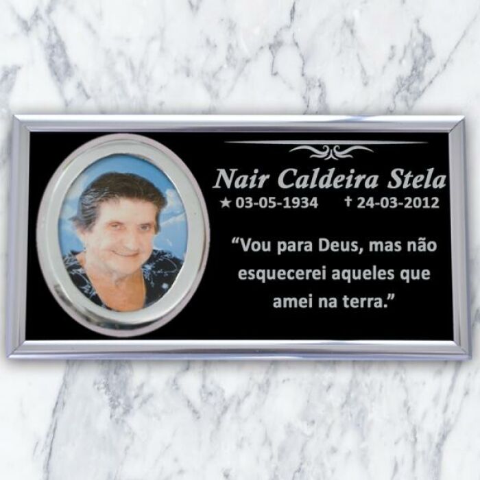 Imagem de Placa ACM 140 - 23cm x 13cm (foto 7x9)