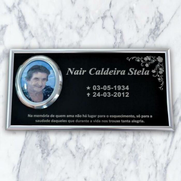 Imagem de Placa ACM 400 - 31cm x 17cm (Com foto)