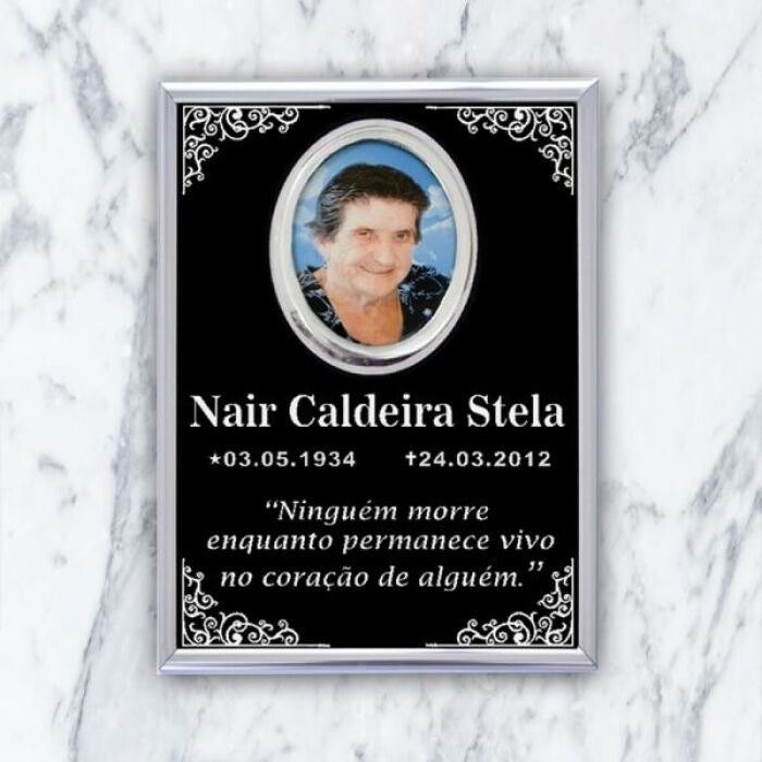 Imagem de Placa ACM 380 - 19cm x 25cm (com foto)