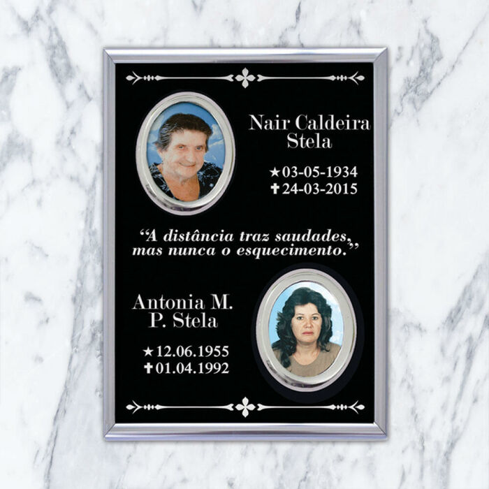 Imagem de Placa ACM 180 - 23cm x31cm (Com duas fotos)