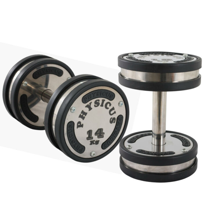 Imagem de https://cdn.interago.com.br/img/jpg/w_0_q_8/454/mc/produtos/PHE1613 Dumbbell  14KGS Com Acabamento  Em ACO Inox/Novo Projeto 81