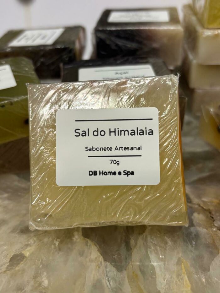 Imagem de Sabonete Artesanal Sal do Himalaia 70g