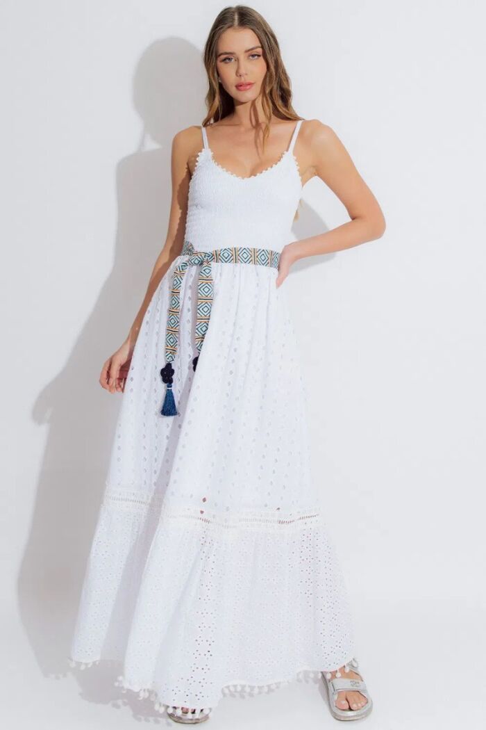 Imagem de Vestido Laise Faixa Amarração