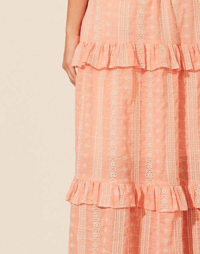 Imagem de Vestido Longo Demetra Laranja Amissima