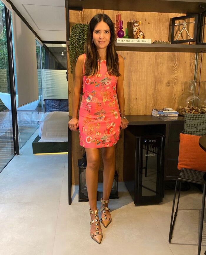 Imagem de Vestido Tubinho Flower Rosa Lulu