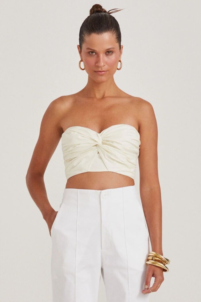 Imagem de Blusa Tomara Que Caia No Busto Off White Zen