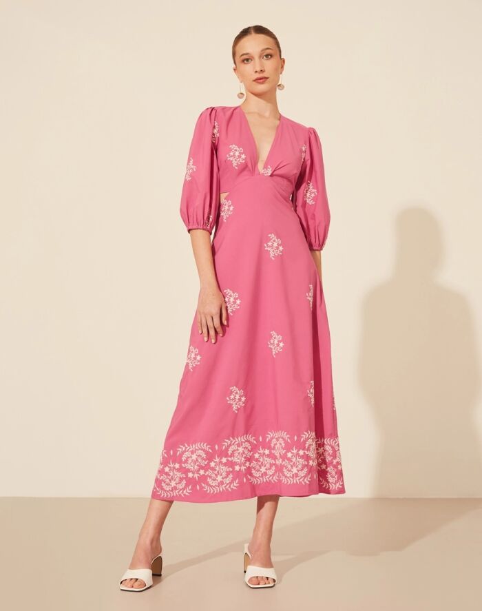 Imagem de Vestido Mídi Eleonor Rosa Amissima