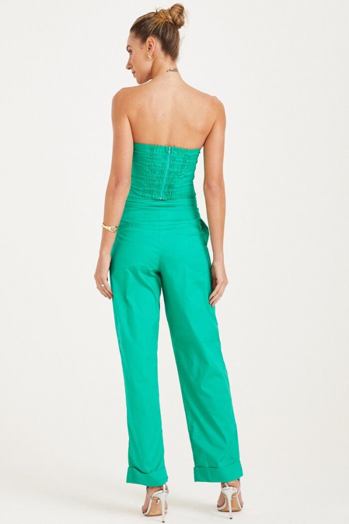 Imagem de Calça de Tricoline Verde Zen