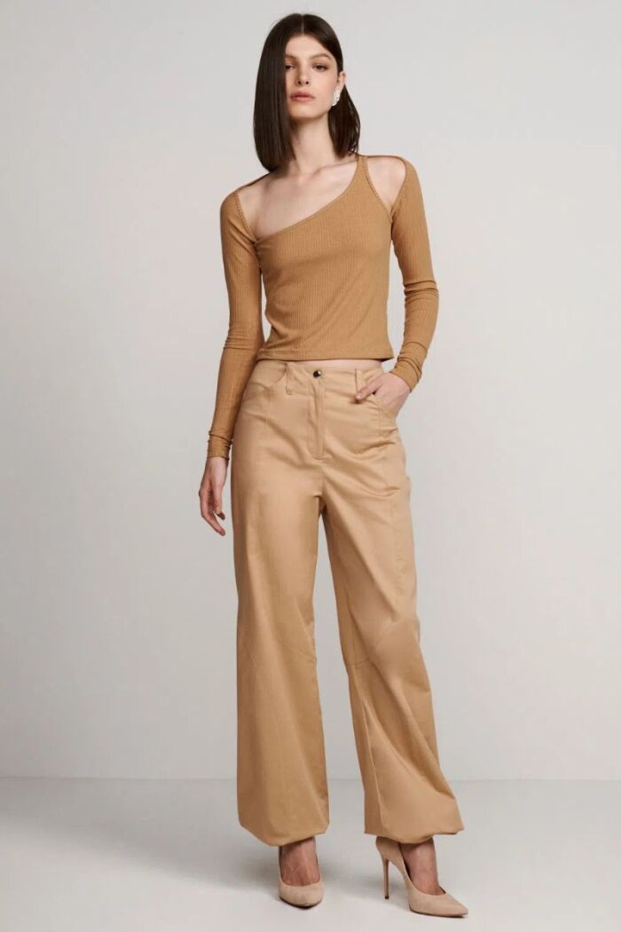 Imagem de Calça Katia Caqui Latte Le Blog