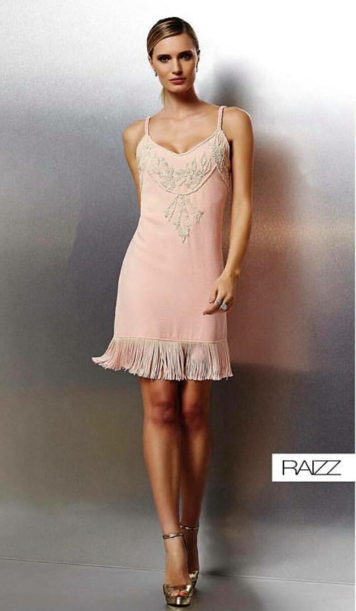 Imagem de Vestido Cristolina Salmão Raizz