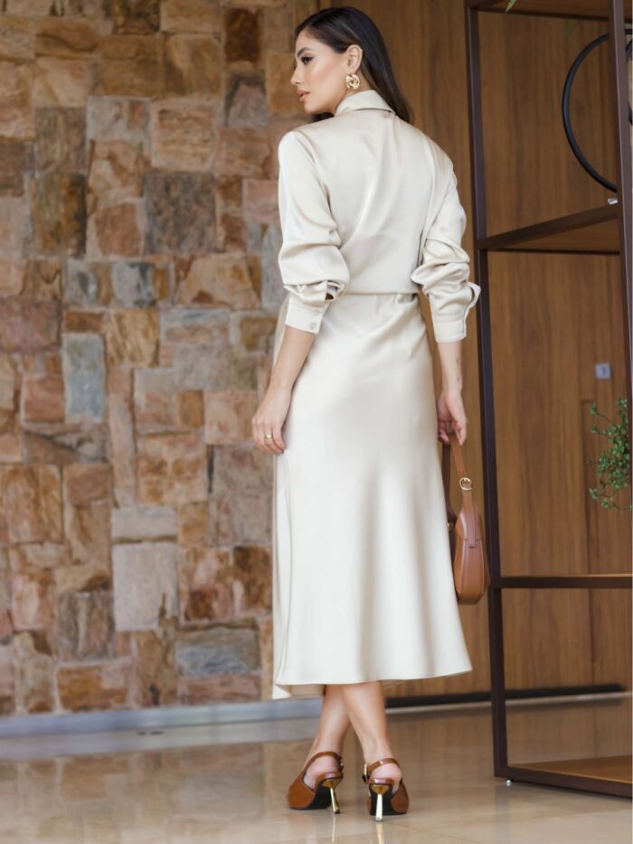 Imagem de Conjunto Crepe Acetinado Luzia Fazzolli