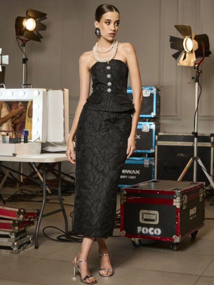 Imagem de Conjunto Tomara Que Caia Jacquard Luzia Fazzolli