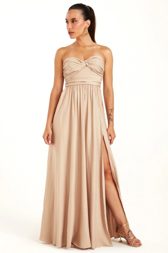 Imagem de Vestido Longo Tomara Que Caia Areia Zen