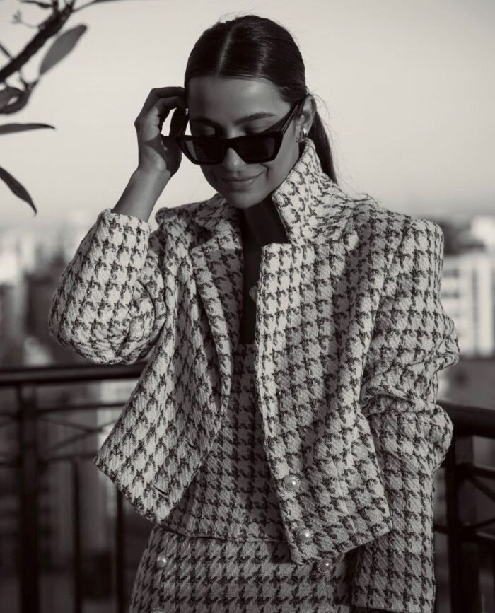 Imagem de Conjunto Tweed Minty Morina