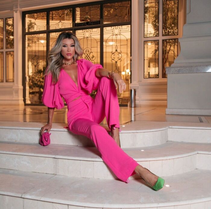 Imagem de Conjunto Cris Rosa Desnude