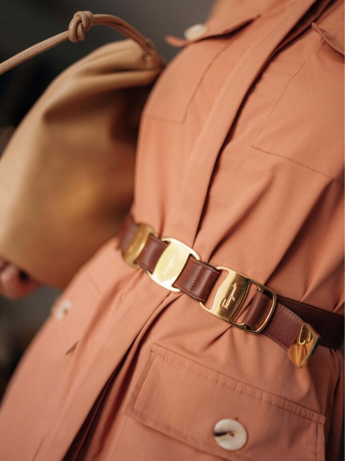 Imagem de Vestido Chemise Sarja Cargo Luzia Fazzolli