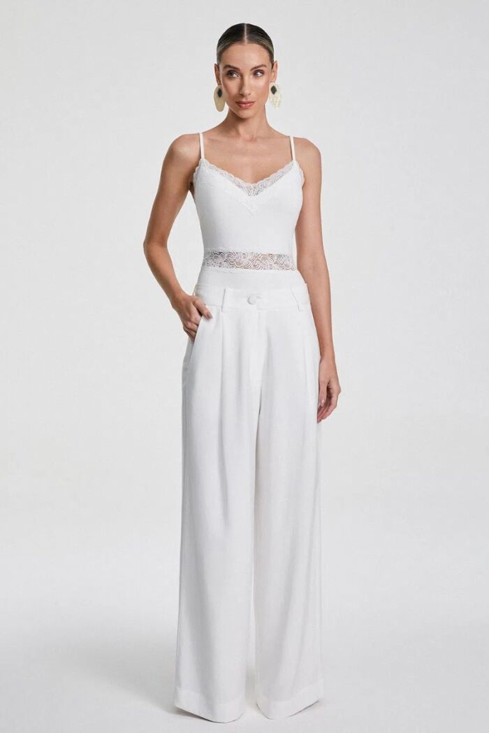 Imagem de Body De Alça Com Detalhe de Renda Busto Zen