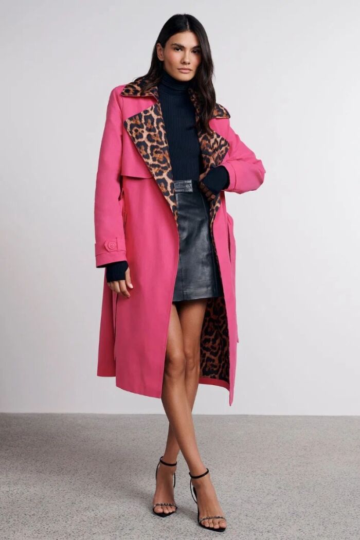 Imagem de Casaco Valentina Rosa Dupla Face Le Blog