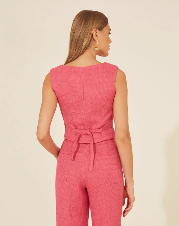 Imagem de Colete Adelaide Rosa Amissima