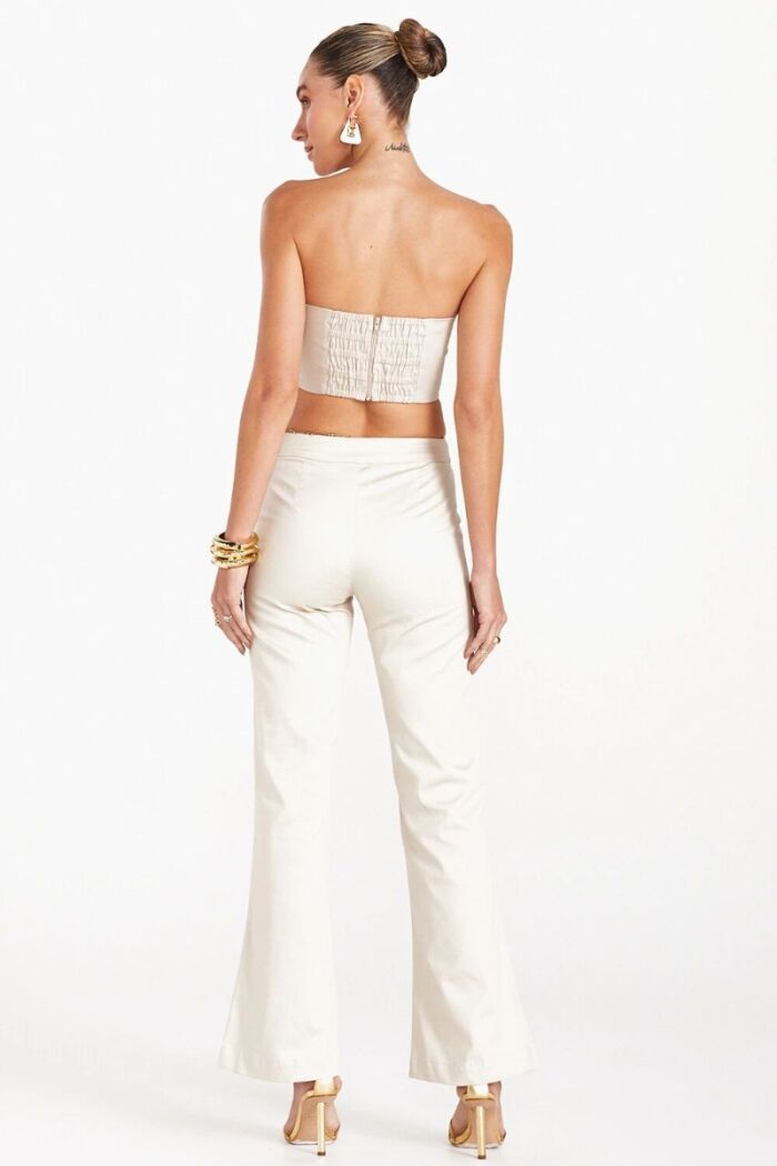 Imagem de Blusa Tomara Que Caia No Busto Areia Zen