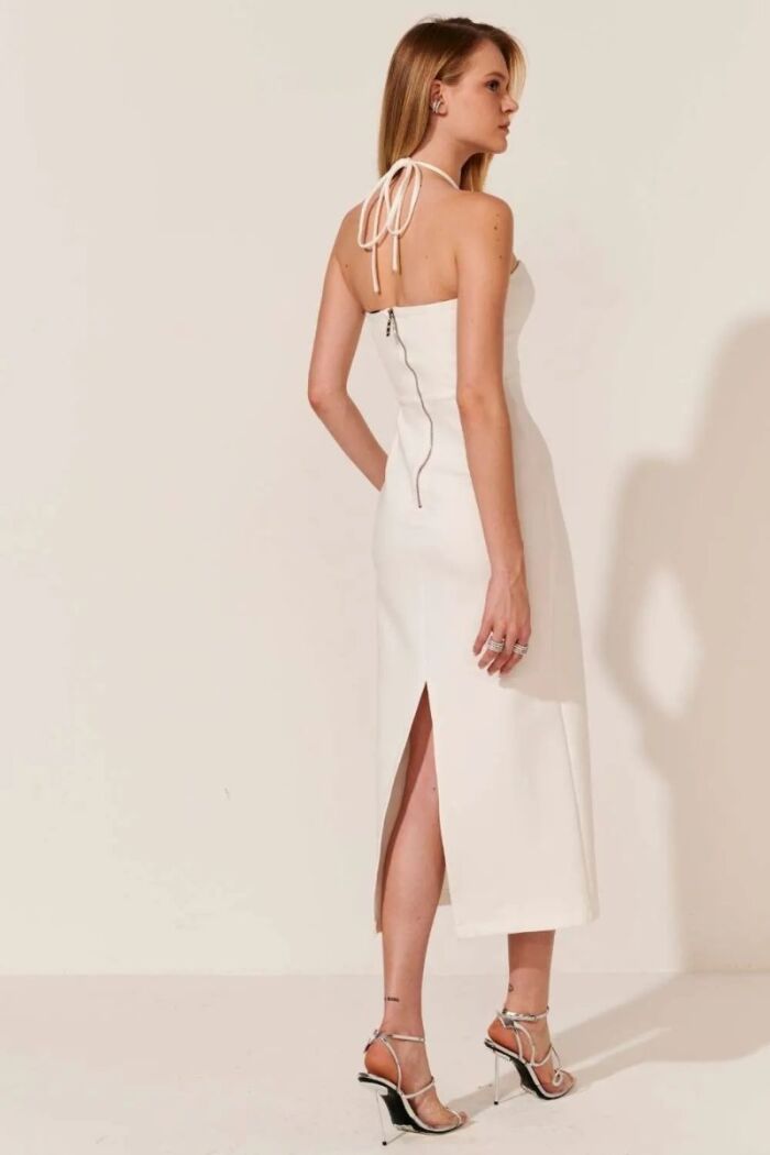Imagem de Vestido Mídi Angélica Off White Le Blog