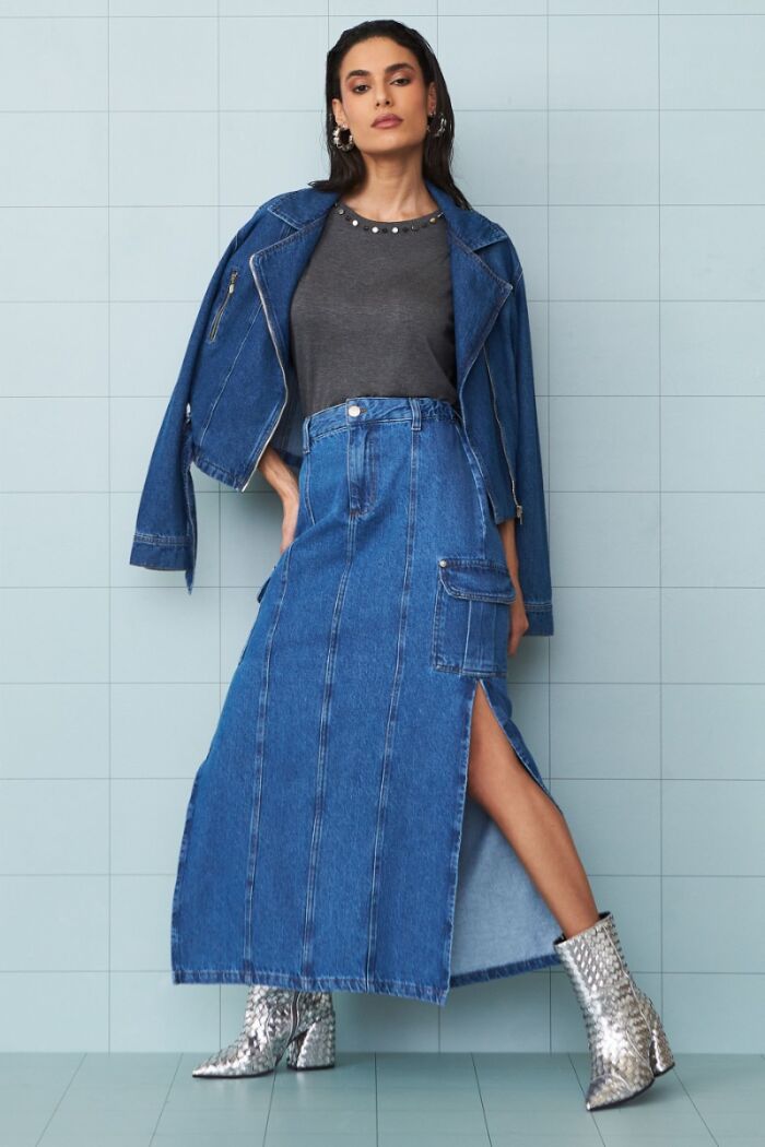 Imagem de Saia Longa Yara Santos Trama