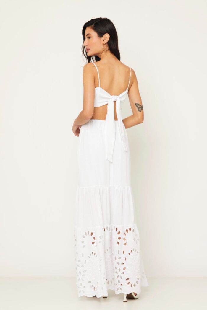 Imagem de Dani Vestido Longo Branco Marie Mercié