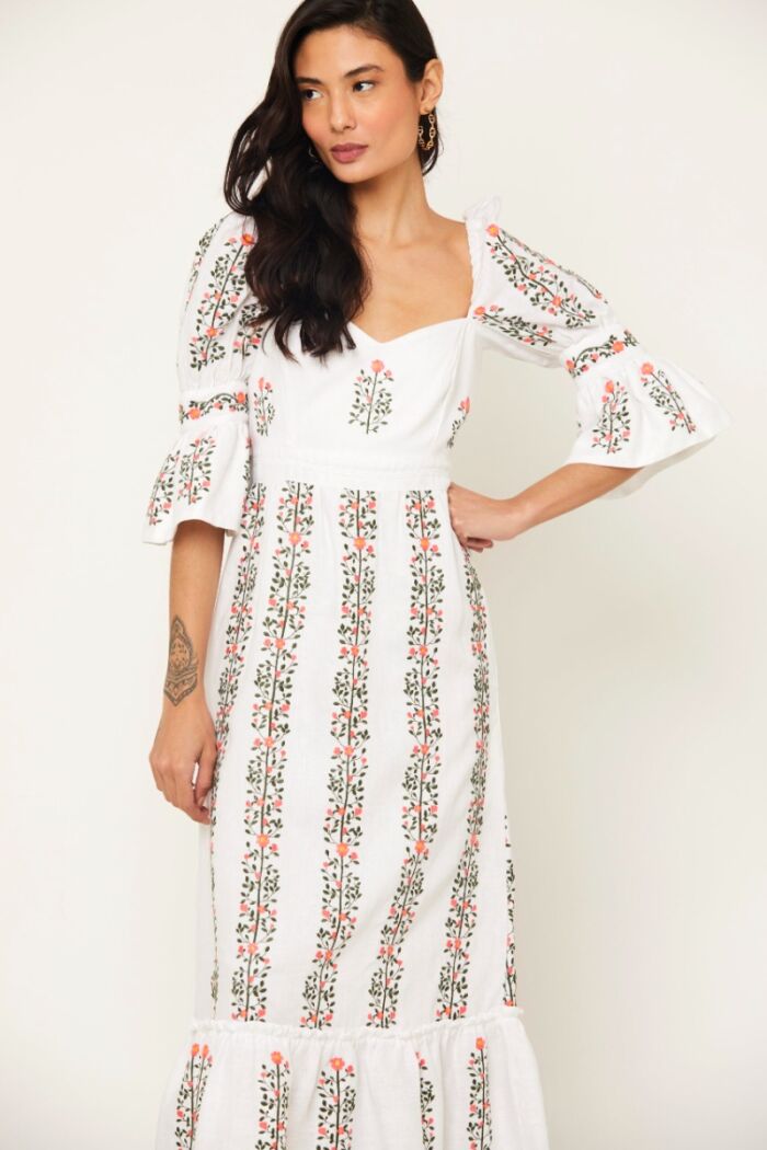 Imagem de Karina Vestido Linho Marie Mercié