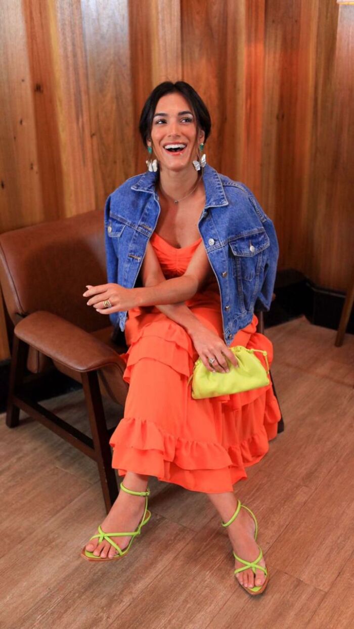 Imagem de Vestido Crepe Com Lastex Luzia Fazzolli