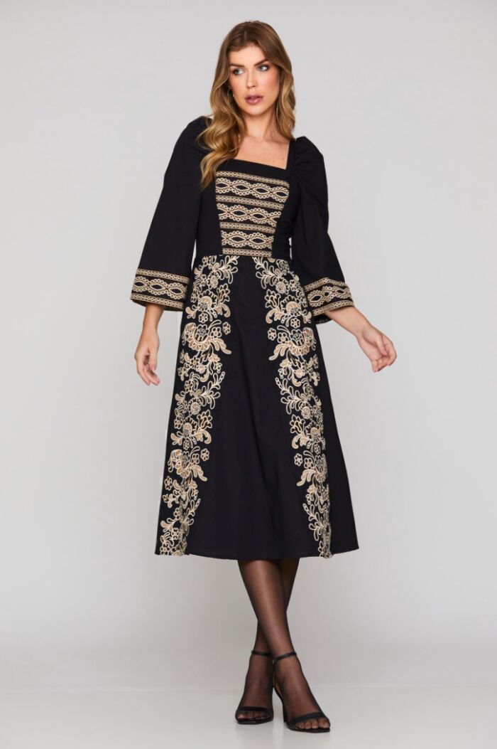 Imagem de Vestido Vivi Preto Marie Mercié