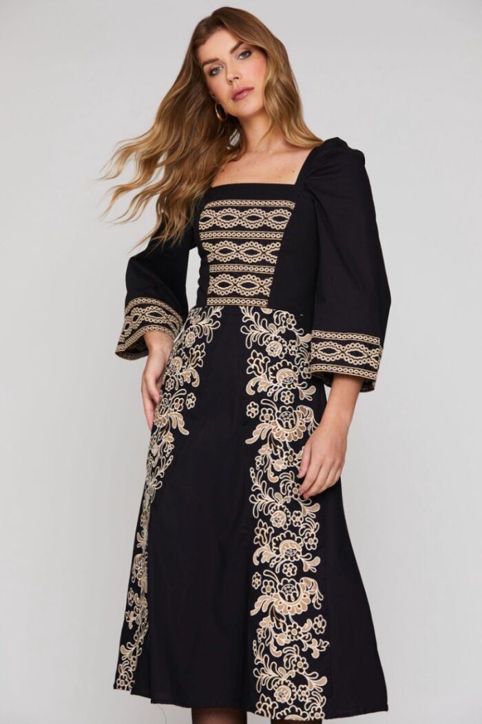 Imagem de Vestido Vivi Preto Marie Mercié