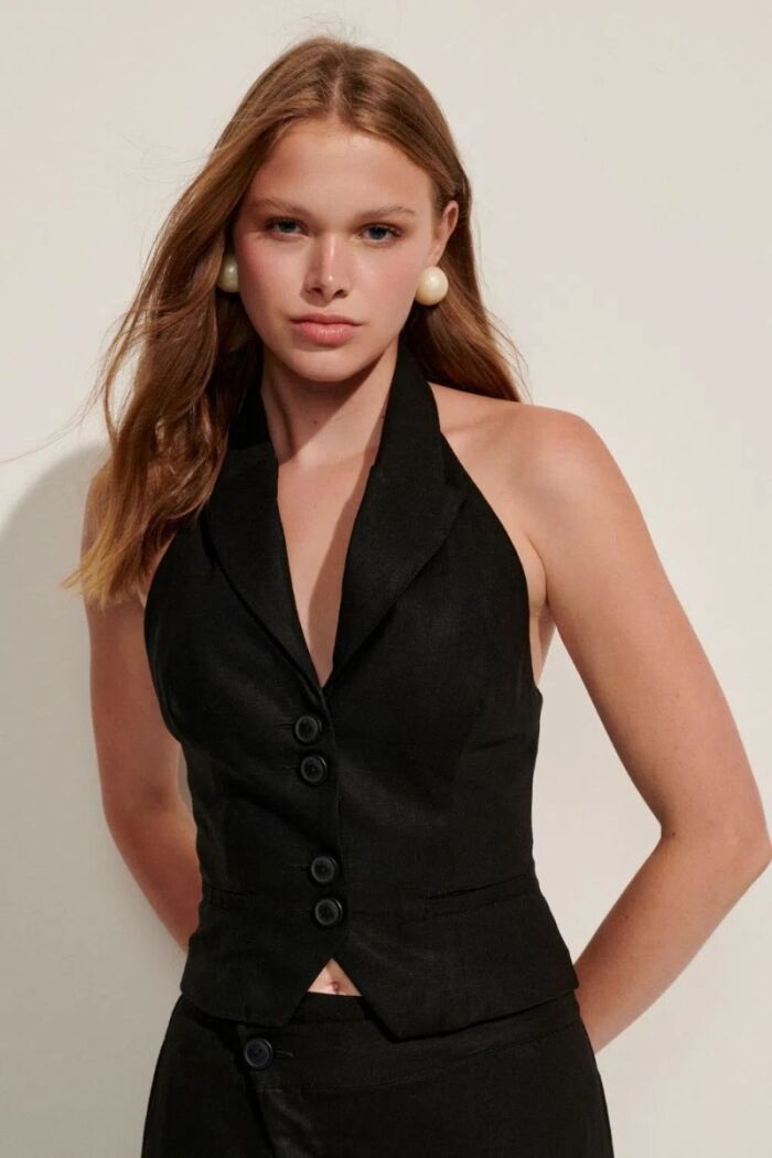 Imagem de Colete Alexia Preto Le Blog