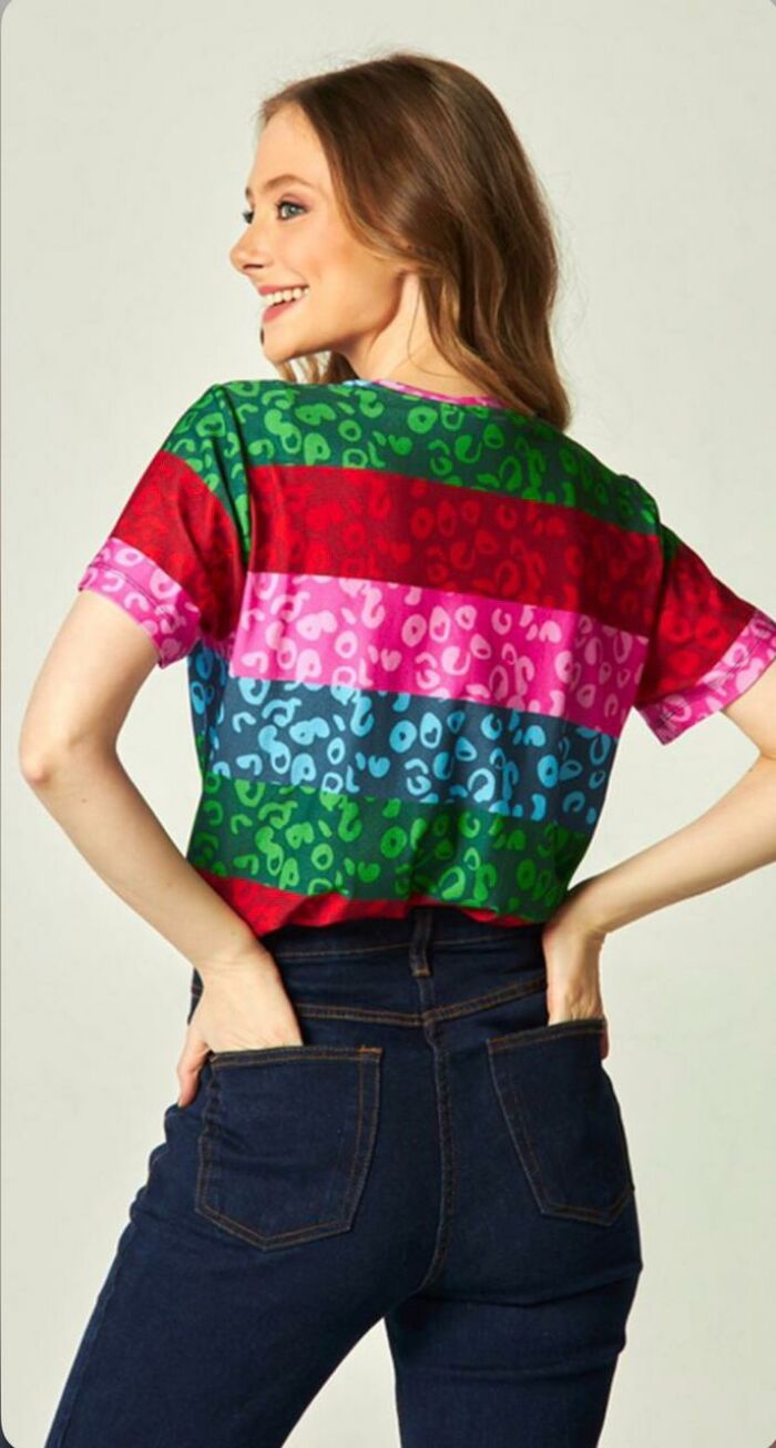 Imagem de Blusa Onça Colors Blessed