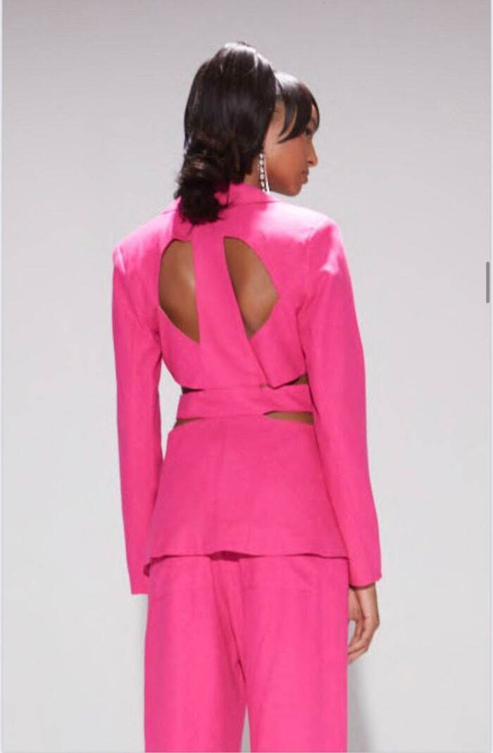 Imagem de Conjunto Linho Rosa Morina