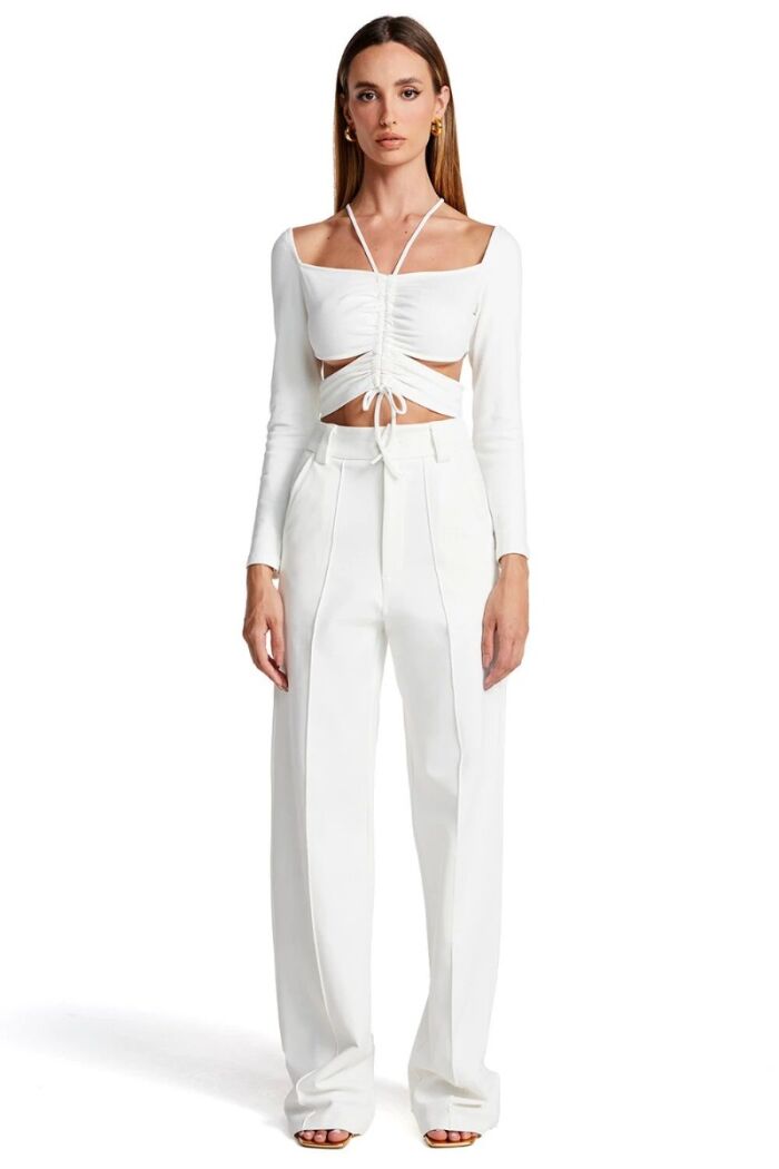 Imagem de Calça Alfaiataria Comfy Com Frisos Off Zen