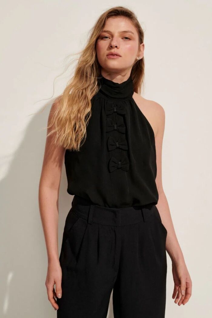 Imagem de Blusa Madalena Preta Le Blog