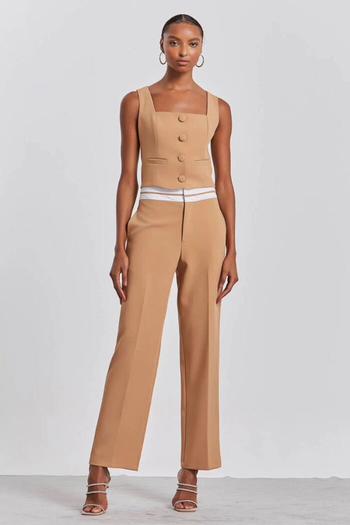 Imagem de Conjunto Alfaiataria Nude Morina