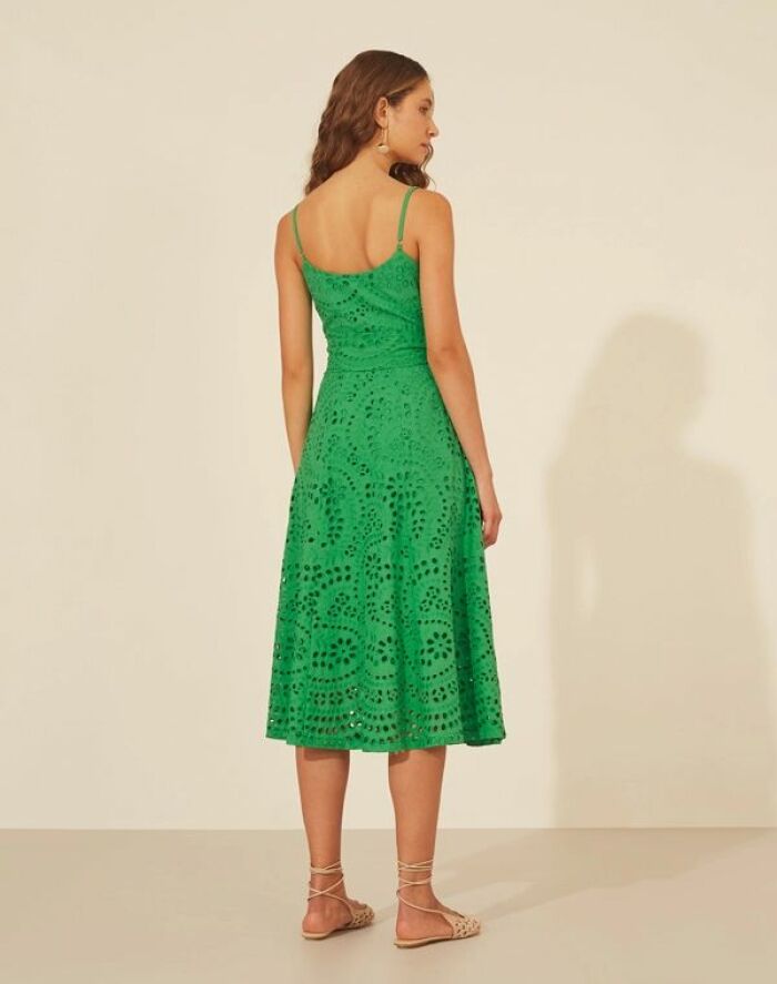 Imagem de Vestido Mídi Madeleine Verde Amissima