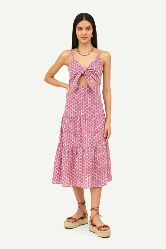 Imagem de Vestido Laise Partenon Rosa Amissima