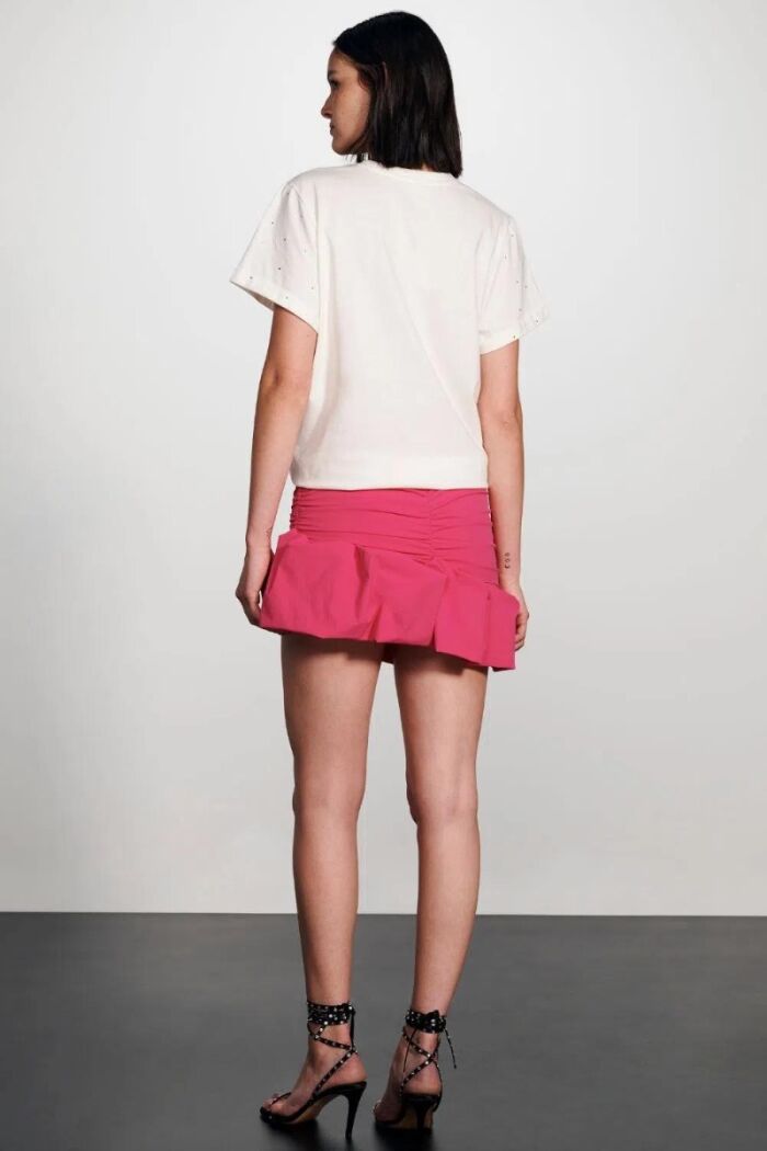 Imagem de Saia Duda Rosa Orquídea Le Blog