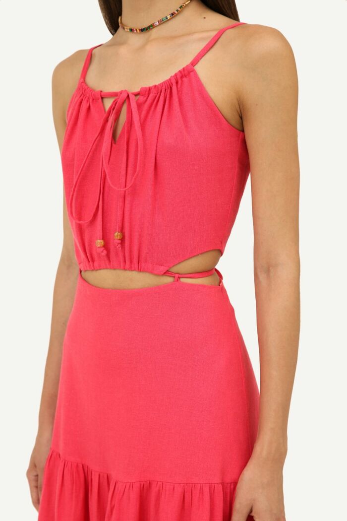 Imagem de Vestido Midi Angel Vermelho Amissima