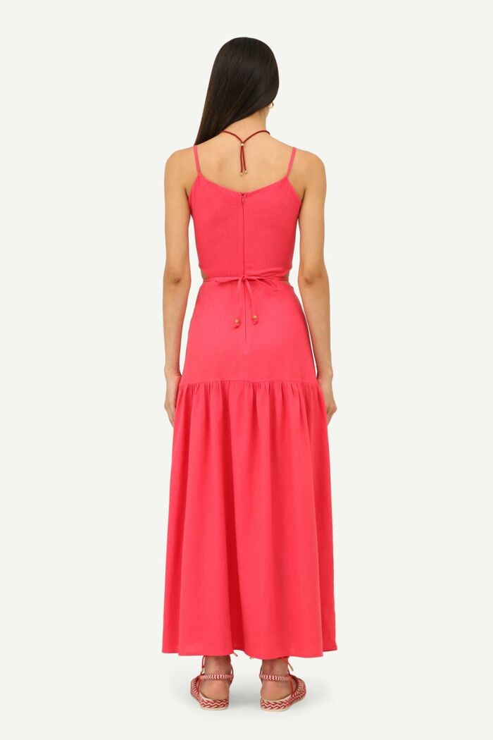 Imagem de Vestido Midi Angel Vermelho Amissima
